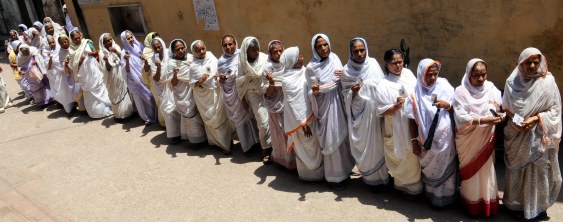 An Indian Society which requires women to wear white after the loss of their husband.